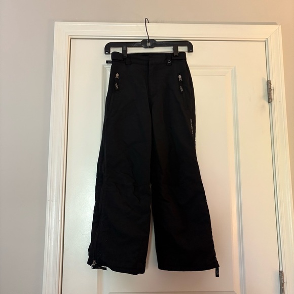 Obermeyer Girl’s Black Waterproof Brooke Snow / Ski Pants - Picture 1 of 13